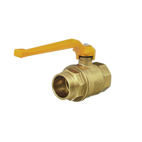 Краны латунные шаровые газовые 11Б27п DN 15-40 PN 40 рычаг муфта-штуцер БАЗ А11.0 купить в Новосибирске | "Проконсим"